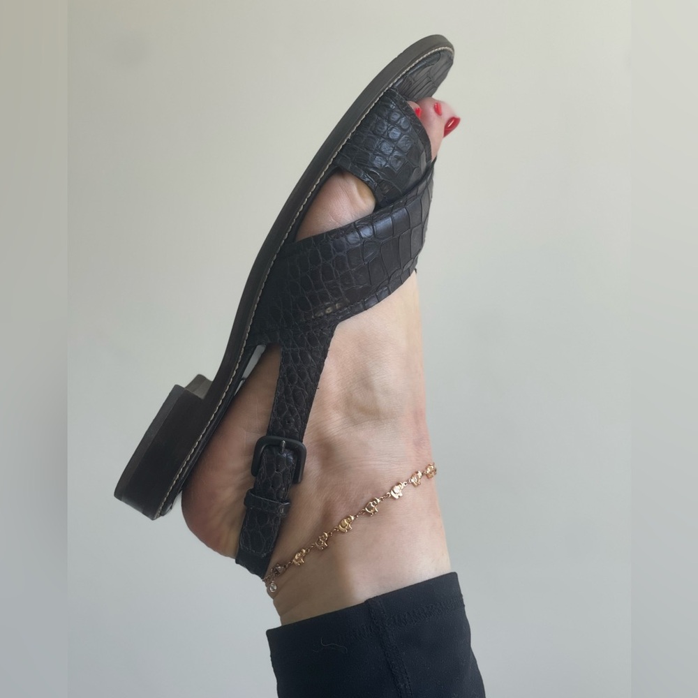 Stuart Weitzman black  sandals size 10